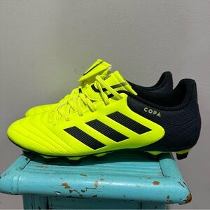 NEW ADIDAS Copa Soccer Cleat Solar Yellow Black Size 7.5